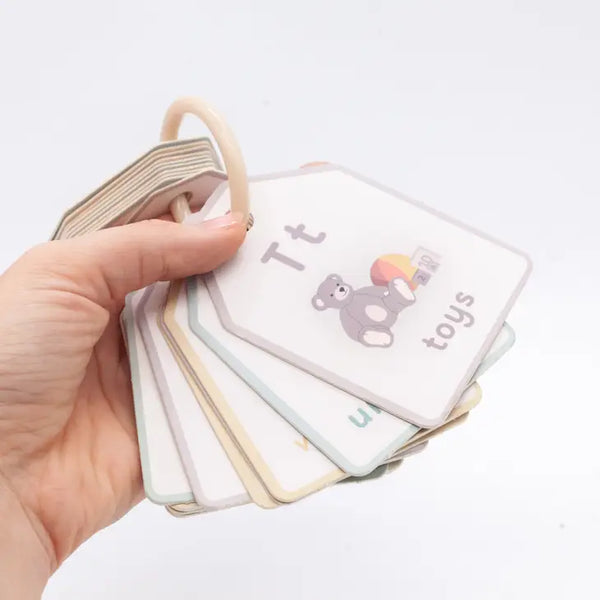 Bible ABC Flash Card Ring