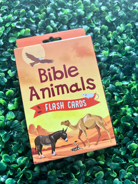 Bible Animal Flash Cards